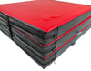 Materac gimnastyczny składany UNDERFIT 180 x 60 x 6 cm miękki czerwony