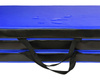 Materac gimnastyczny składany UNDERFIT 195 x 100 x 5 cm twardy niebieski